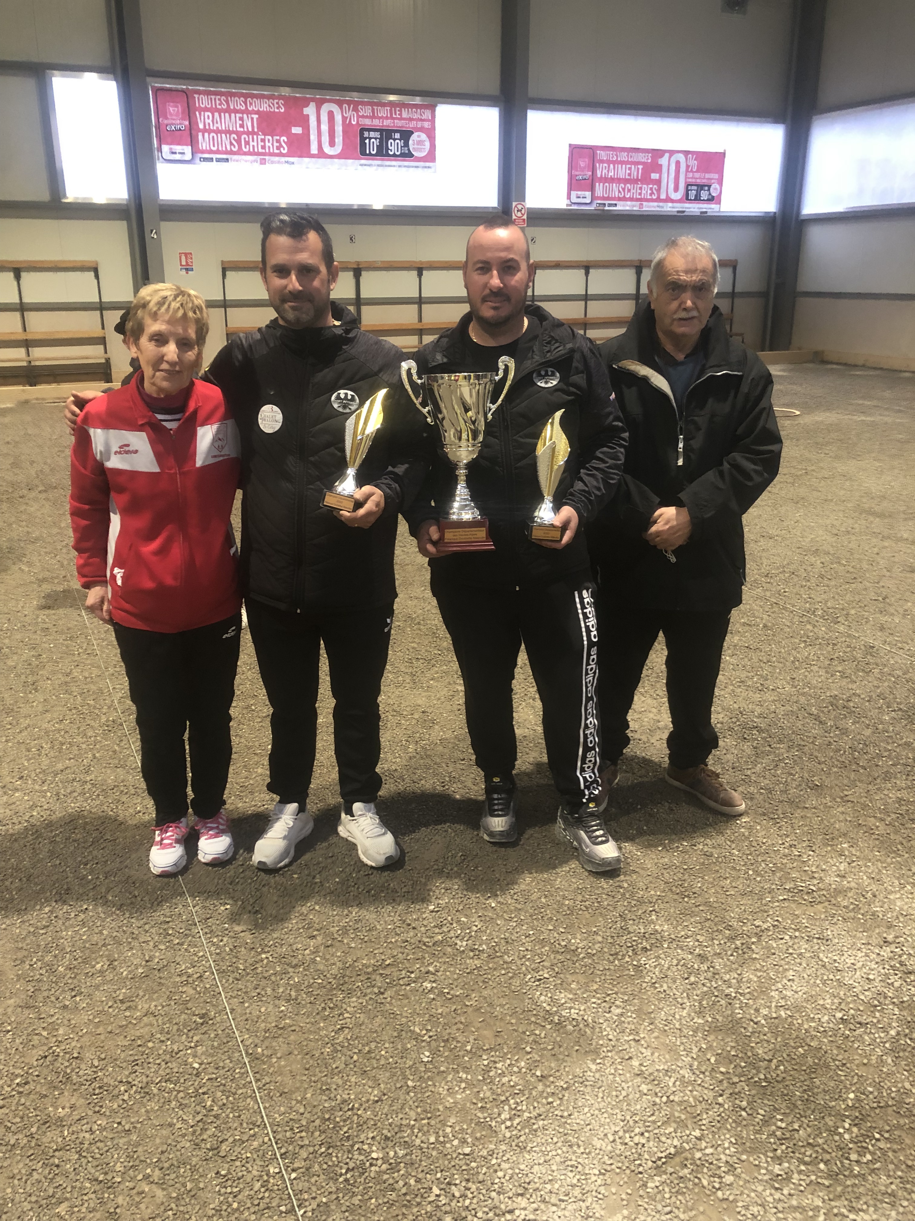 Résultats championnat Départemental Doublettes seniors