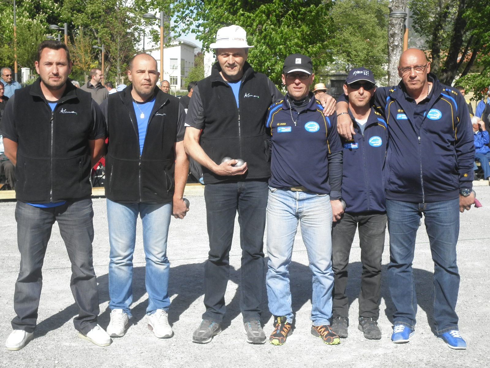 CHAMPIONNAT DÉPARTEMENTAL TRIPLETTES PÉTANQUES MASCULIN VEYNES    -   Résultats  complets