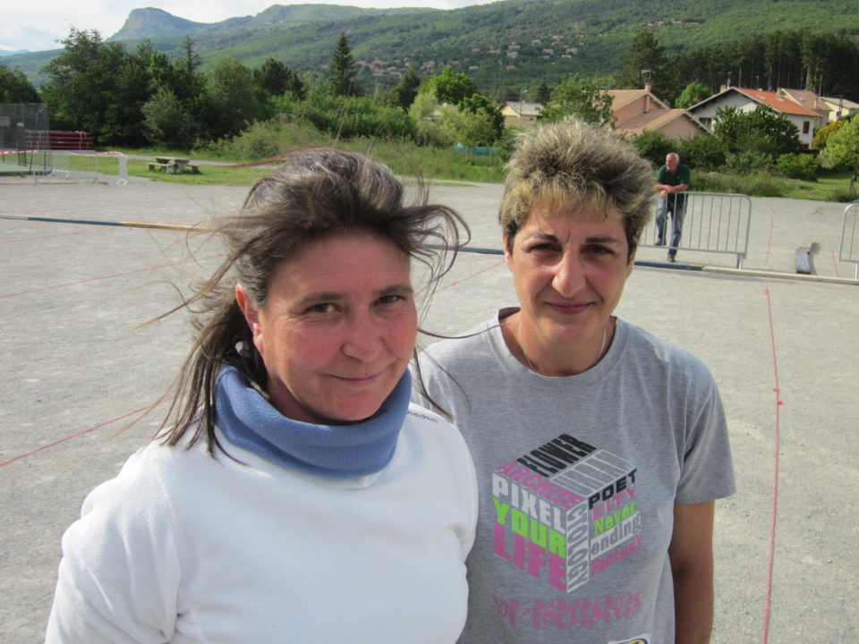 Championnat Départemental Tête à Tête féminin jeudi 29  mai 2014 -La Batie-Neuve