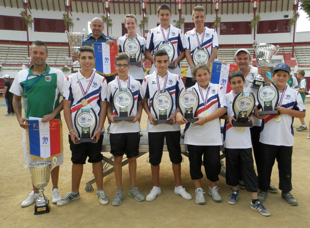 Les 9 nouveaux champions de France