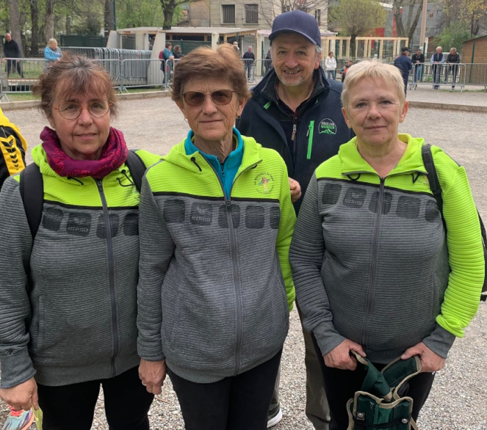 Championnat Triplettes Féminines le 07 avril 2024 à Gap