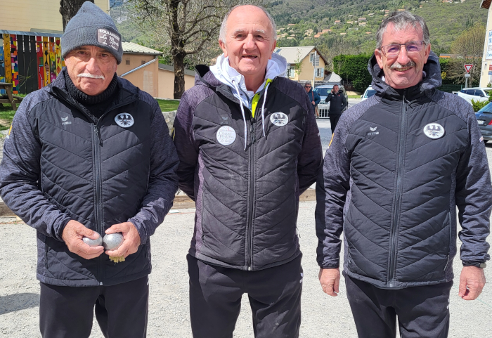 Championnat Départemental Triplettes Pétanque Vétérans les 17 et 18 avril 2024 à la Batie-Neuve