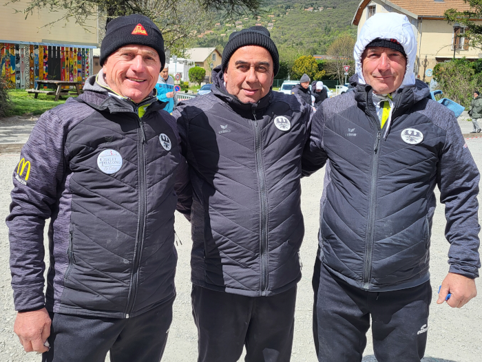 Championnat Départemental Triplettes Pétanque Vétérans les 17 et 18 avril 2024 à la Batie-Neuve