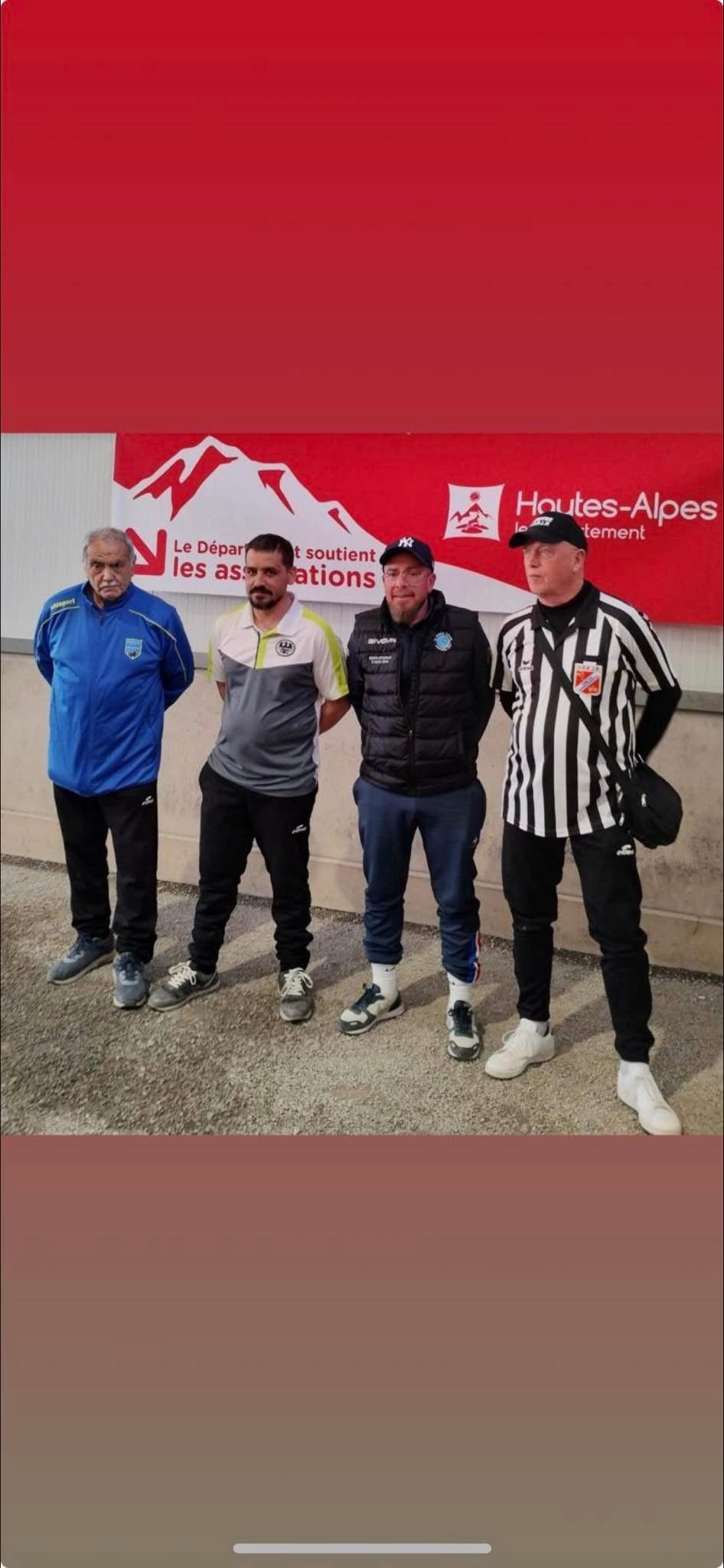 Championnat Départemental Individuel Pétanque Seniors masculin les 29 et 30 MARS 2025 à GAP