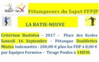 Critérium Batisdon - Samedi 16 et dimanche 17 septembre