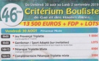 GAP - 46° Critérium Bouliste