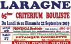 LARAGNE - 65° Critérium Bouliste