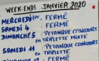 BPG - Programme janvier et février 2020