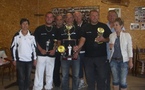 DEVEZEAUD Fabien - BACQUET Anthony et GALLAND Christian CHAMPIONS DEPARTEMENTAUX TRIPLETTE 2012