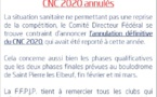 Annulation CNC   2020