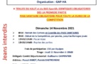Championnat Départemental Triplettes Mixtes 14 Novembre 2021