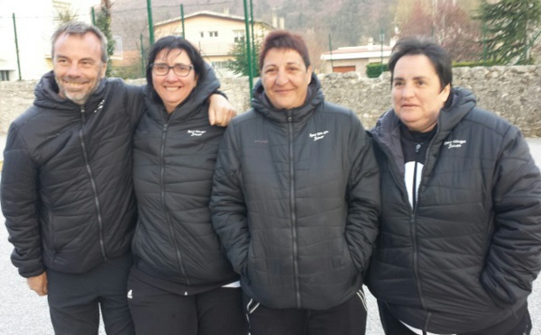 Championnat Départemental Triplettes Pétanque féminines le 14 avril 2019 à Veynes