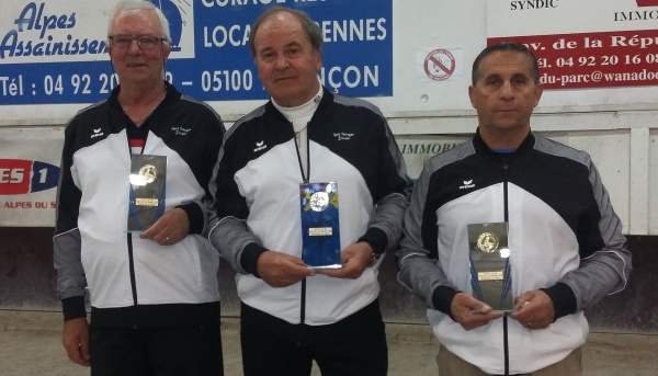 Championnat Départemental Triplettes Vétérans le jeudi 25 avril à BRIANCON