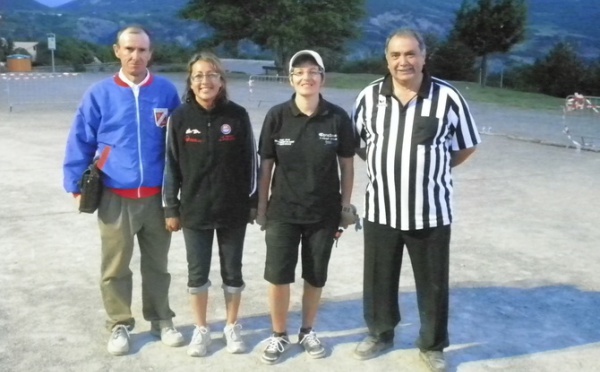 Championnat départemental Tête à tête Féminin