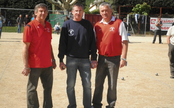 Championnat départemental Triplette jeu provençal 