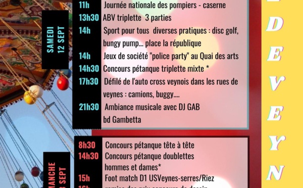Fête de Veynes 2020