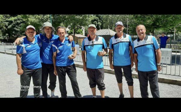 Demi-Finalistes Petanque Triplettes Promotion 2021