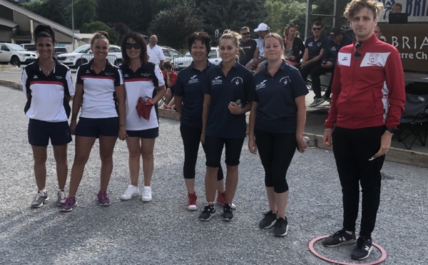 Championnes départementale triplettes féminins