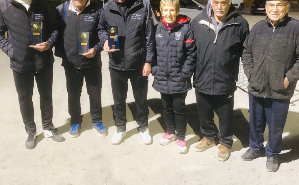 Championnat Départemental Triplettes Vétéran