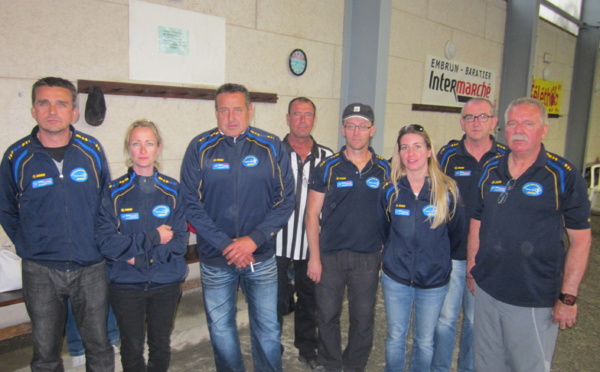 Championnat Départemental Triplettes Mixtes Dimanche 01 juin - Embrun