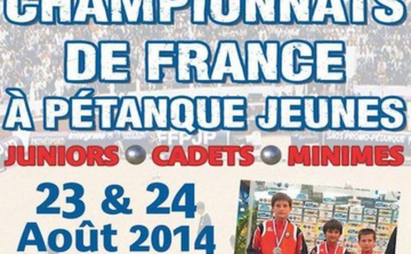 Championnats de France Jeunes les 23  et 24 Aout 2014 à Soustons