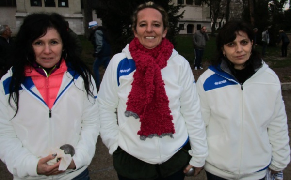 Championnat Départemental Triplette Féminin - GAP - 22 mars 2015