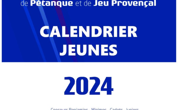 Calendrier jeunes 2024