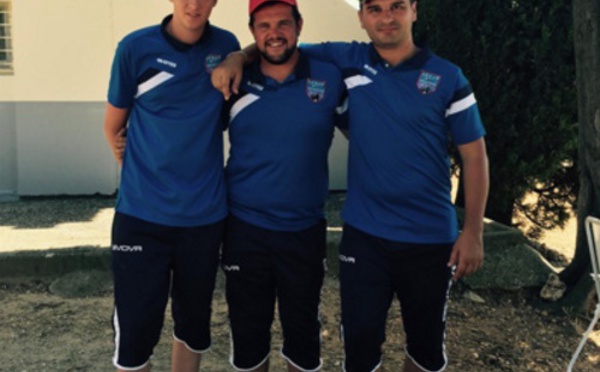 Championnat de France triplette provençal 2015 à Vauvert avec "les Valserrois"