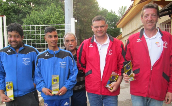 Championnat Départemental Doublettes Jeu Provençal 28 et 29 mai 2016 à Laragne